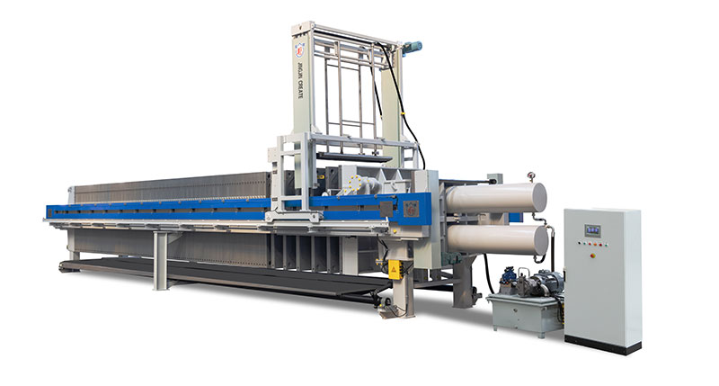 智能一次拉開壓濾機