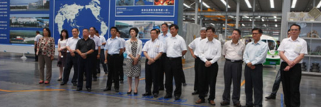 德州市副市長楊玖慶帶領臺灣考察團一行來景津考察指導工作