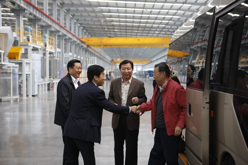 山東省委原副書(shū)記馬仲才來(lái)我公司考察