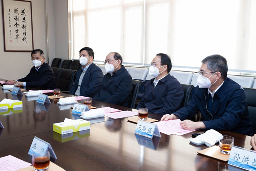 新年伊始，德州市委市政府主要領(lǐng)導(dǎo)蒞臨景津指導(dǎo)工作